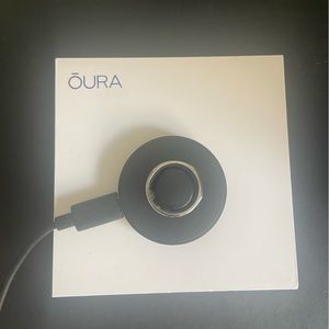 Oura Gen 3 Heritage Silver, Size 8